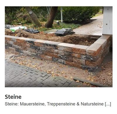 Mauersteine Treppensteine Natursteine 